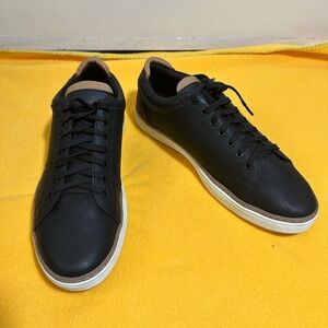 Aldo Black Leather Men's Sneakers